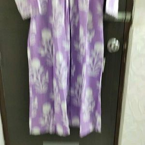 New Unused PureCotton Aline Kurti Plazzo Dupatta