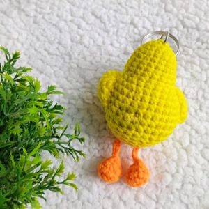 Amigurumi CHICK Keychain