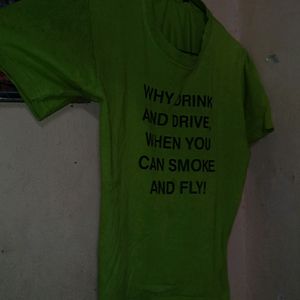 Lime Green T-shirt You Want Call Me 9082106010