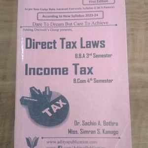 Direct Tax Laws And Income