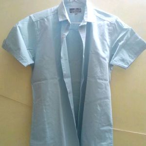 Men Blue Shirt