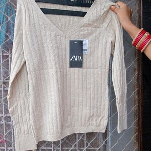 Shinny Woolen Top