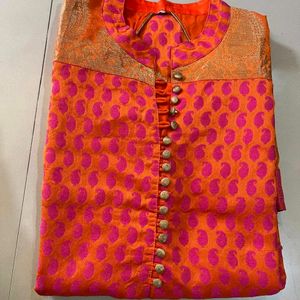 Orange kurta