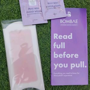 Bombae Wax Strips For Women ✨