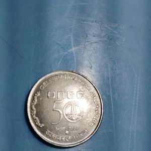 ONGC Coin Rs5 Celebrating India