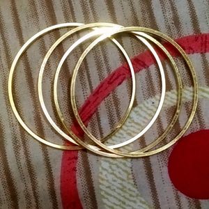 Gold Bangles (4)