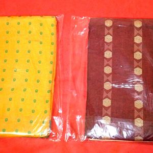 Combo Of 4  Branded Pure Cotton Dress Material