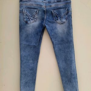 Skinny Fit High Waist Jeans