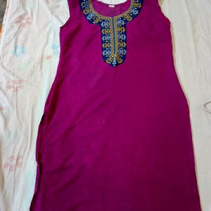 SLEEVLESS KURTA FOR WOMEN'S