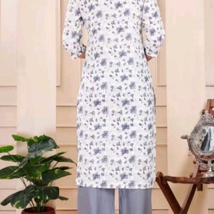 Pure Cotton Kurta Set