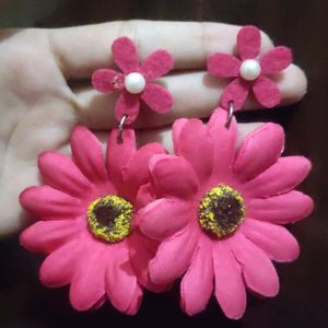 Beautiful Flower Earrings