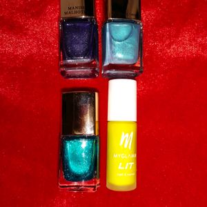 Myglamm Nailpolish Pack Of 4