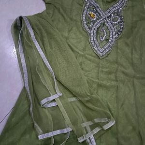 Anarkali Type Dresss.... Duptta With Top