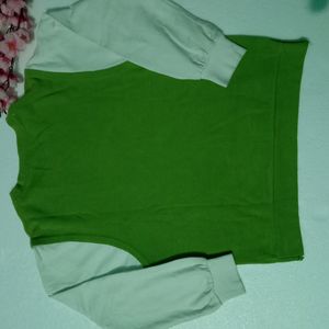 Korean Lime Green T- Shirt