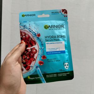 Garnier Hydra Bomb Serum Mask.