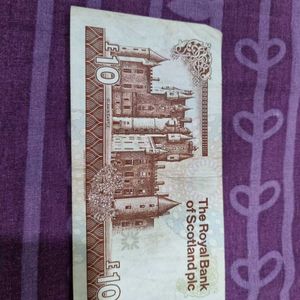 10 Pounds Currency Note