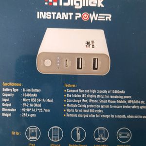 Brand New Digitek Power Bank