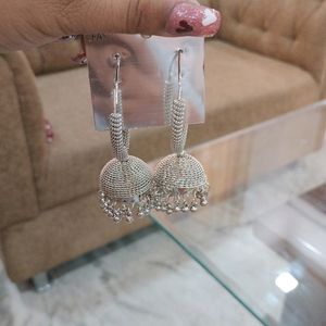 Silver Color Earing