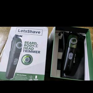 Lets Shave Beard Body Head Trimmer