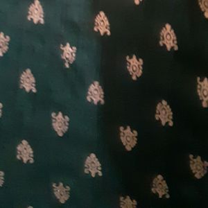 Women Dark Green Kurti