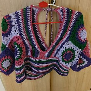 HANDMADE CROCHET CTOP TOP ON SALE