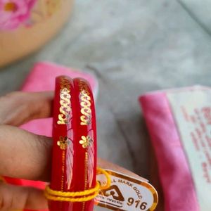 Gold Bangles Pola .36 Gm