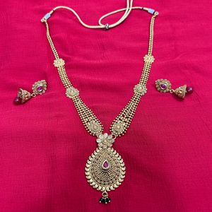 Festive Long Necklace Set