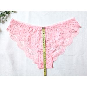 Dreamy Pastel Pink Lace Panty Like new condition