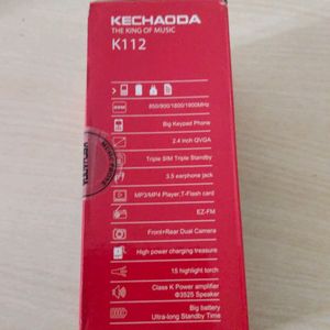 Brand New 3 Sim Mobile Phone Kechaooa K112