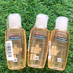 Neutrogena Deep Clean Facial Cleanser Pack Of 3