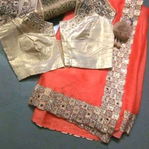 Saree With Blouse