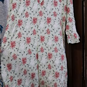 Floral Print Kurti