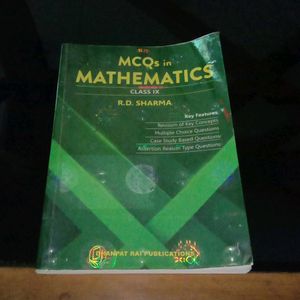 MCQs In Rd Sharna Mathematics Class 9th