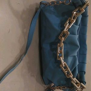 Blue Sling Bag