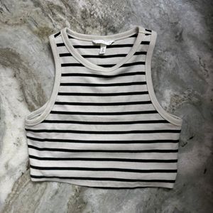 H&m Crop Vest Top New