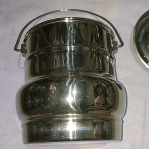 Steel Container With Handle 🛍️🌟💯