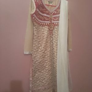 Designer Suit With Chunni