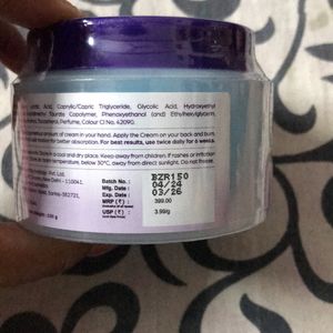 Sanfe Back & Bum Lightening Cream