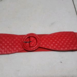 Belt (With Elastic On Back Side) Stretchable