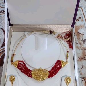 new design darbari rajvadi choker set