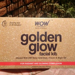 Wow Golden Glow Facial Kit