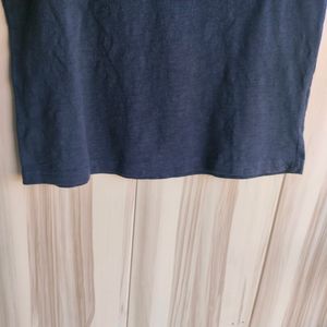 Guess Navy Blue Cotton T-Shirt