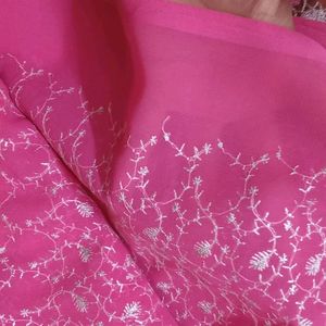 Magenta Pink Saree