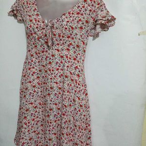 CUTE FLOWER PRINTED FROCK