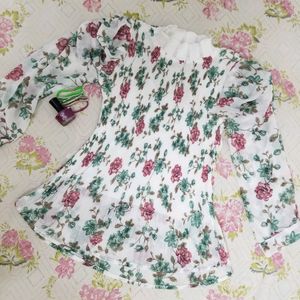 Floral Tunic Top