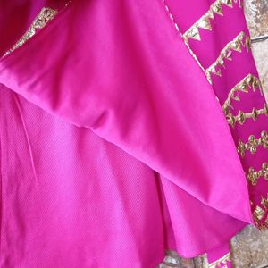 Magenta Colour Sharara Suit 4to6 age