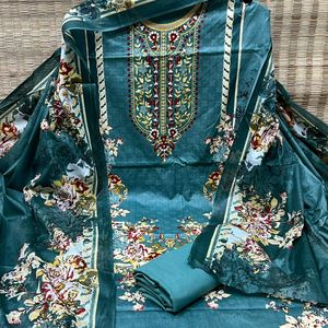 New Standard Karachi Cotton Suits Beautiful Women