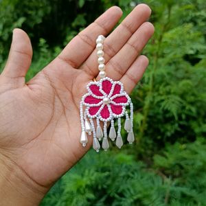 Handmade Earrings With Mangtika Set