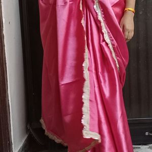 Like New Saree 3 In Pink ,Red ,Grey Colour