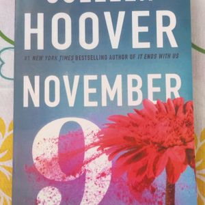 Colleen Hoover - November 9 novel